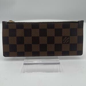 💎✨BEAUTIFUL✨💎Authentic Louis Vuitton Damier Ebene Josephine Brown Wallet